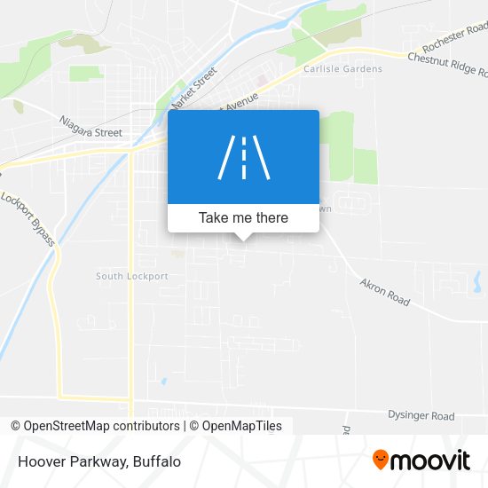 Hoover Parkway map