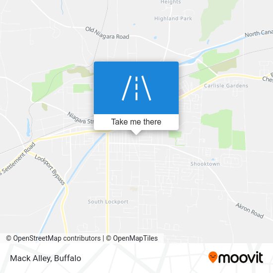 Mapa de Mack Alley