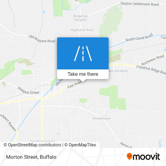 Mapa de Morton Street