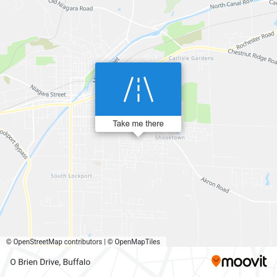 Mapa de O Brien Drive