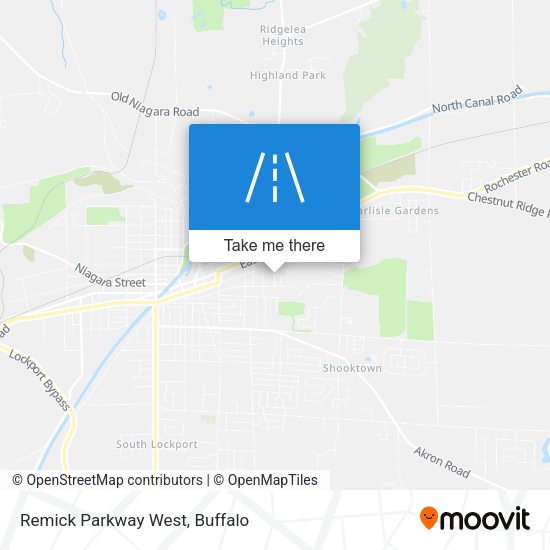 Mapa de Remick Parkway West