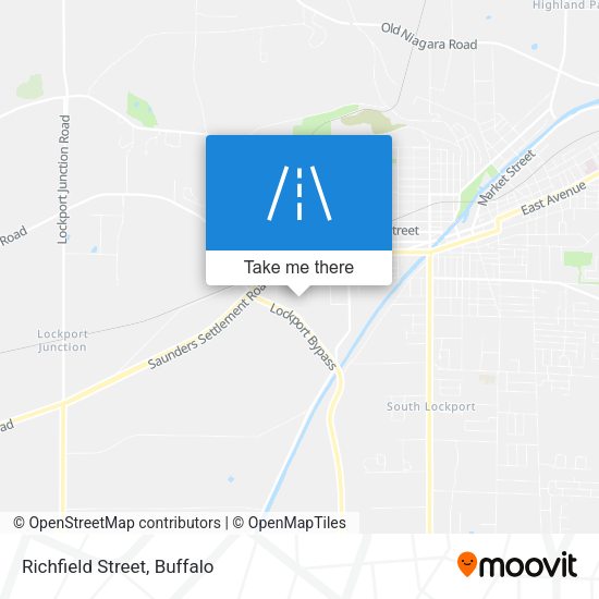 Mapa de Richfield Street
