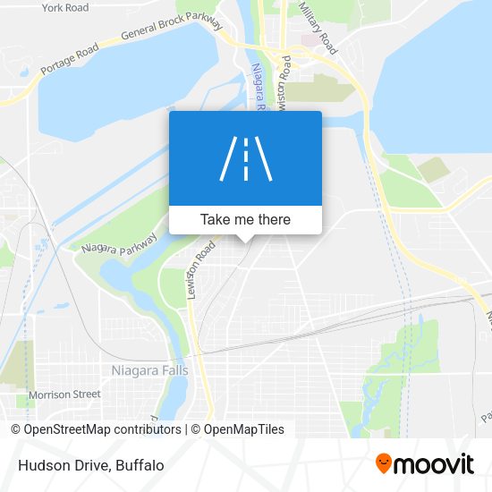 Hudson Drive map
