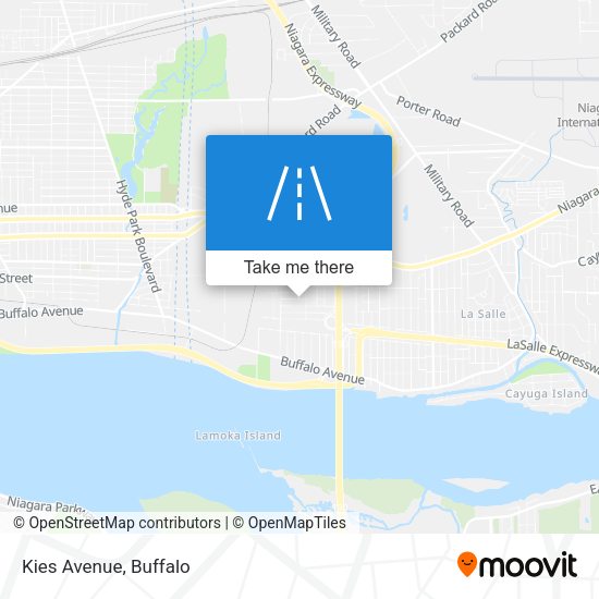 Mapa de Kies Avenue
