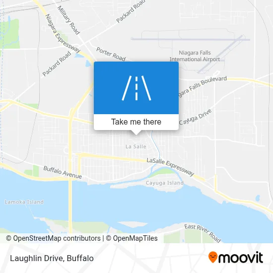 Laughlin Drive map