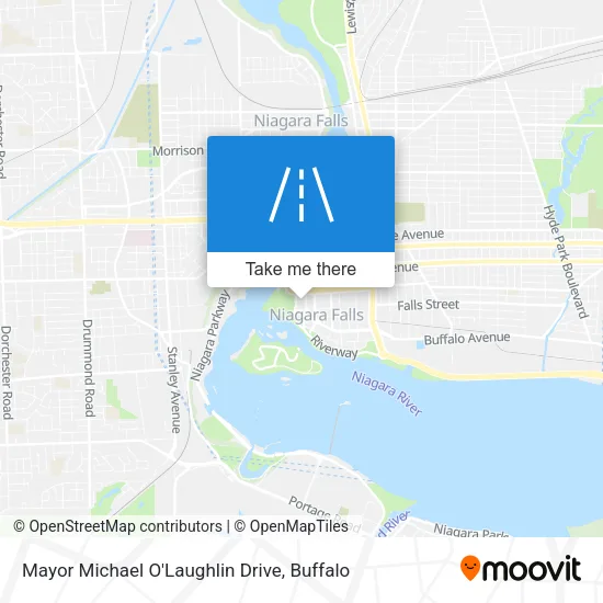 Mayor Michael O'Laughlin Drive map
