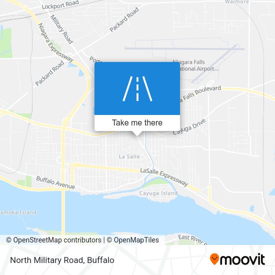 North Military Road map