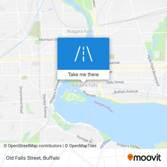Mapa de Old Falls Street