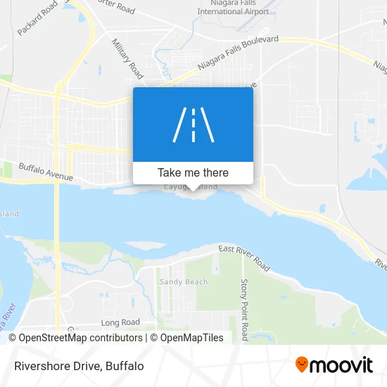 Rivershore Drive map