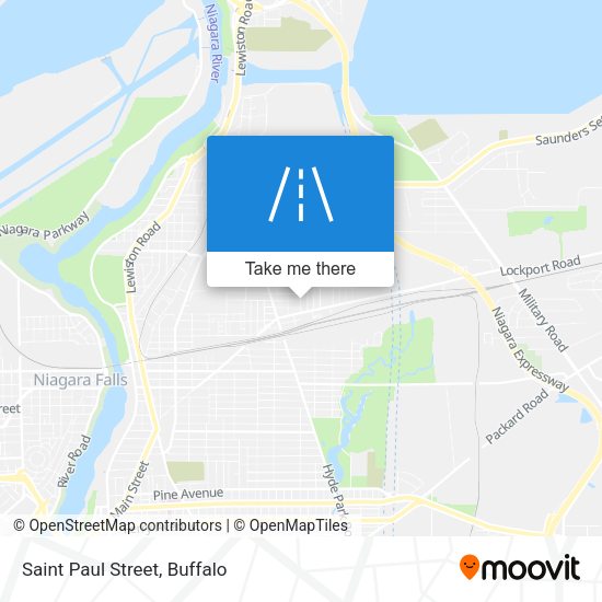 Mapa de Saint Paul Street