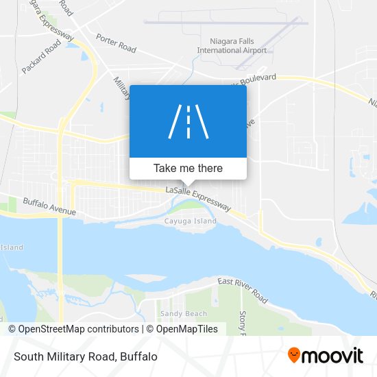 South Military Road map