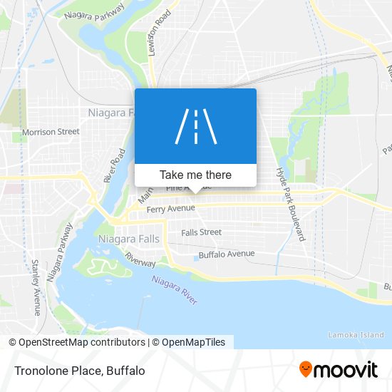 Mapa de Tronolone Place