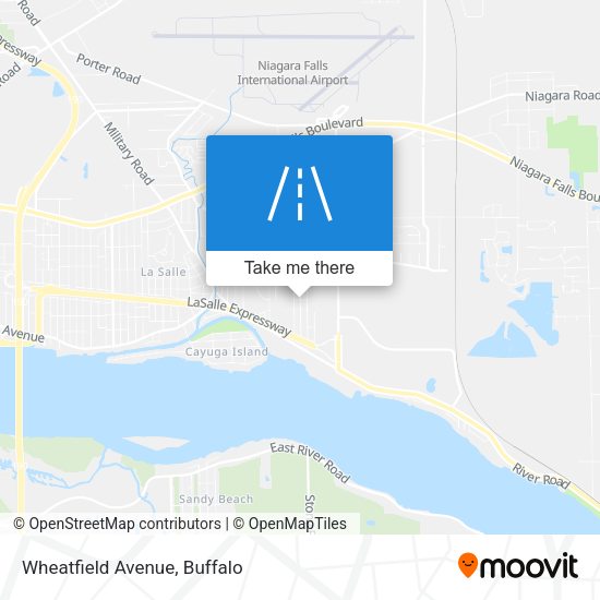 Mapa de Wheatfield Avenue