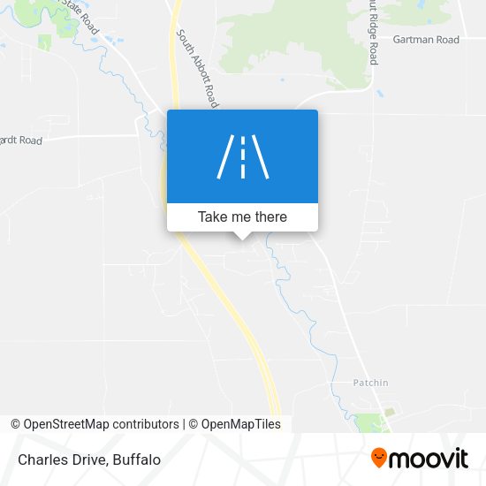 Mapa de Charles Drive
