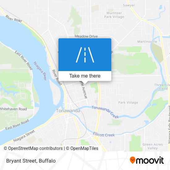 Mapa de Bryant Street