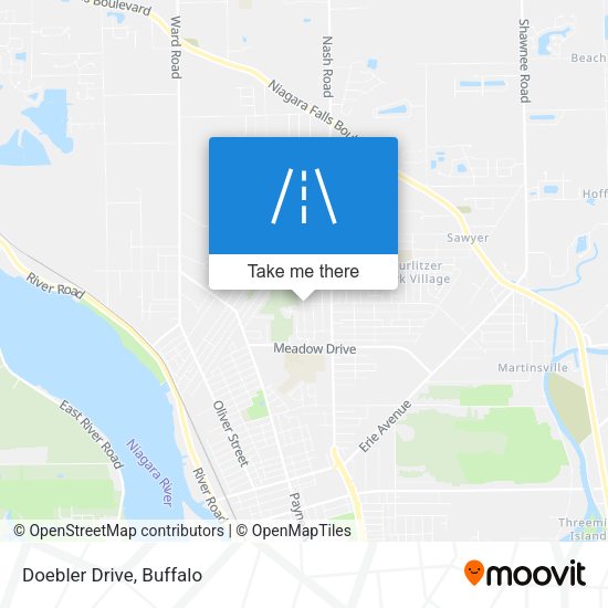 Doebler Drive map