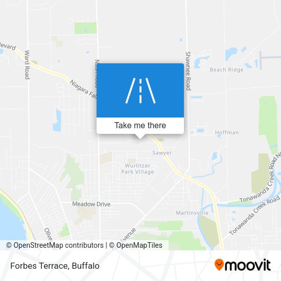Mapa de Forbes Terrace