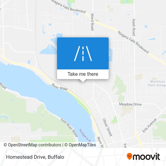 Mapa de Homestead Drive