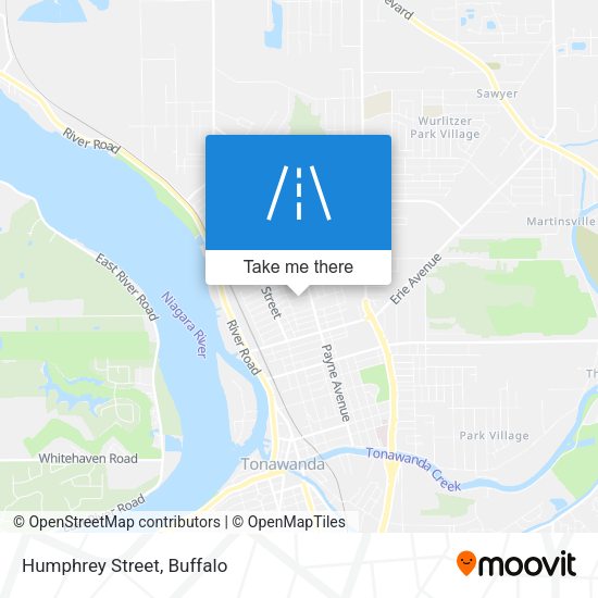 Mapa de Humphrey Street
