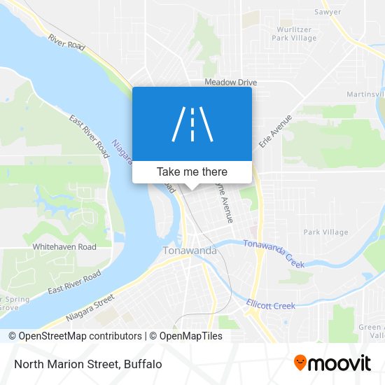 Mapa de North Marion Street