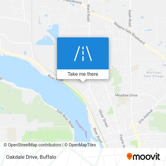 Mapa de Oakdale Drive