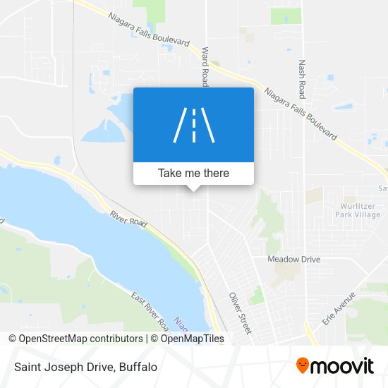 Saint Joseph Drive map