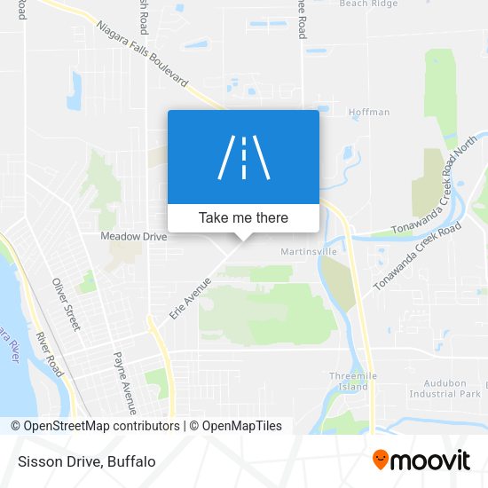 Mapa de Sisson Drive