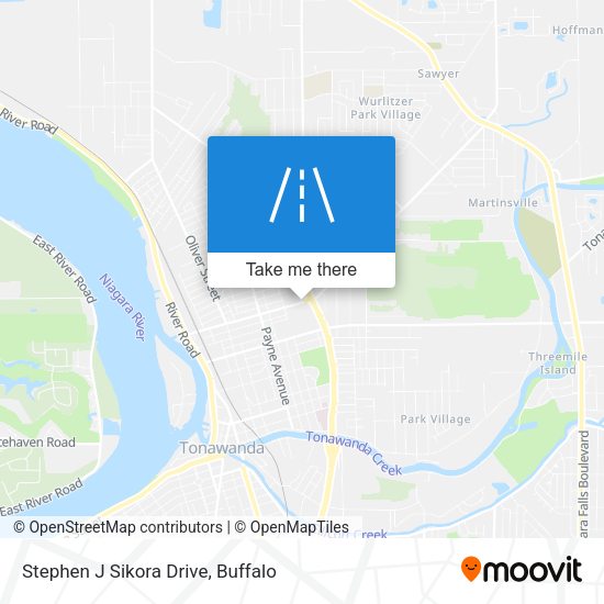 Stephen J Sikora Drive map