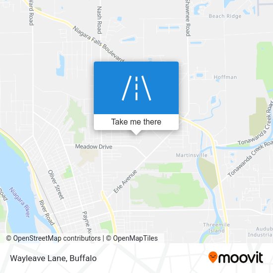 Mapa de Wayleave Lane