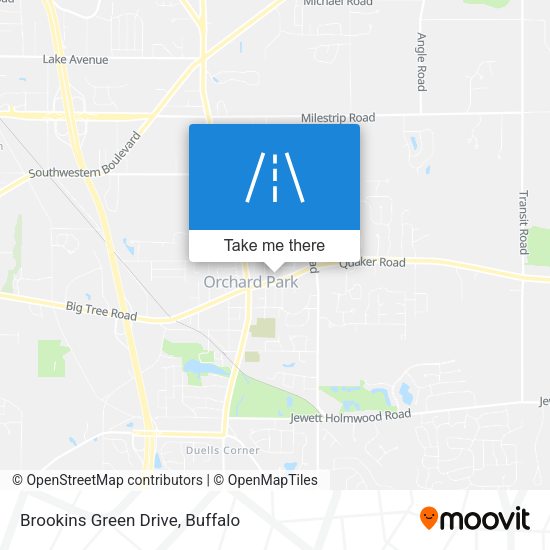 Brookins Green Drive map