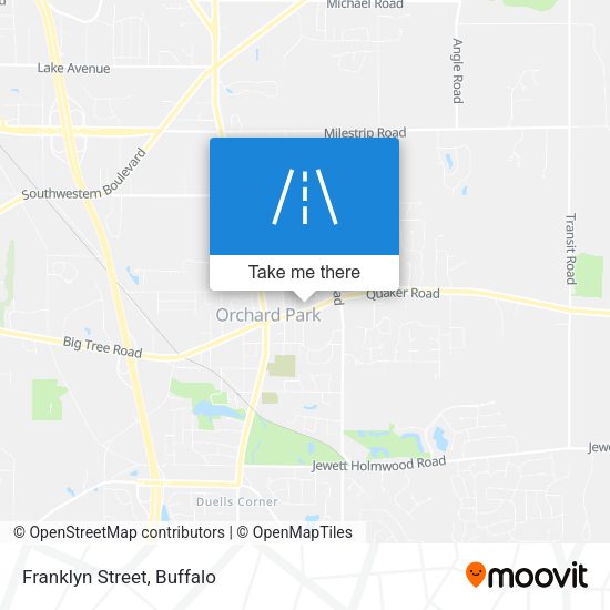 Mapa de Franklyn Street