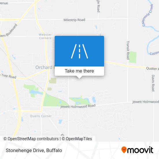 Stonehenge Drive map