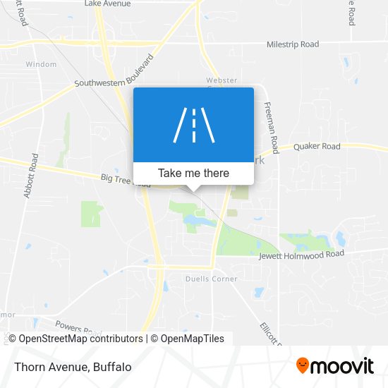 Mapa de Thorn Avenue