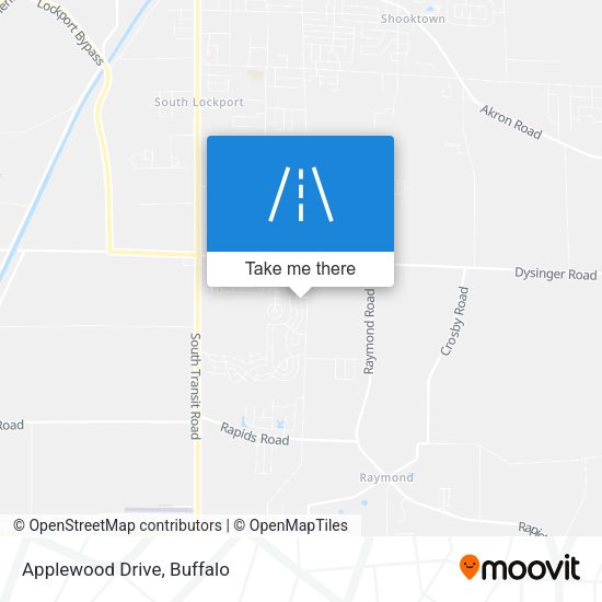 Mapa de Applewood Drive