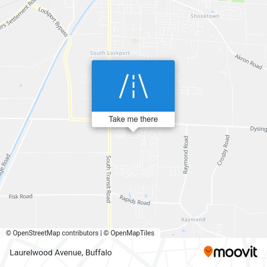 Mapa de Laurelwood Avenue