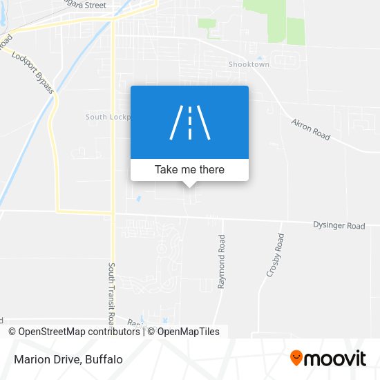 Marion Drive map