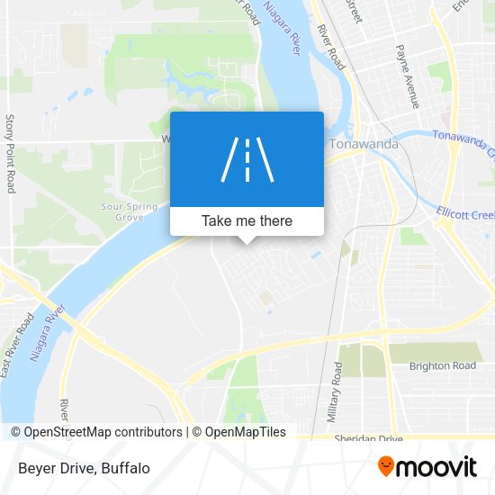Mapa de Beyer Drive