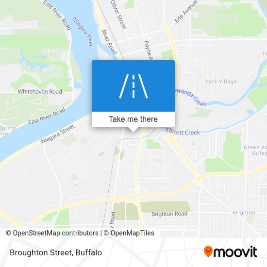 Mapa de Broughton Street
