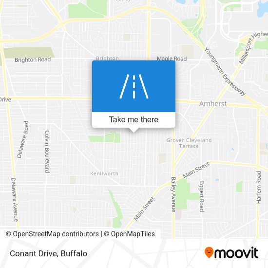 Mapa de Conant Drive