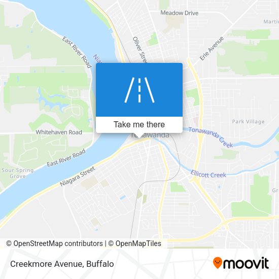 Mapa de Creekmore Avenue