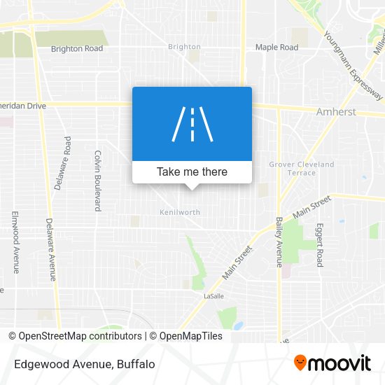 Mapa de Edgewood Avenue