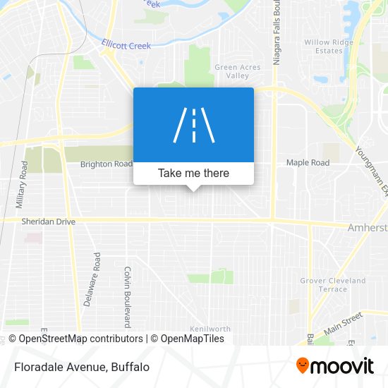 Mapa de Floradale Avenue