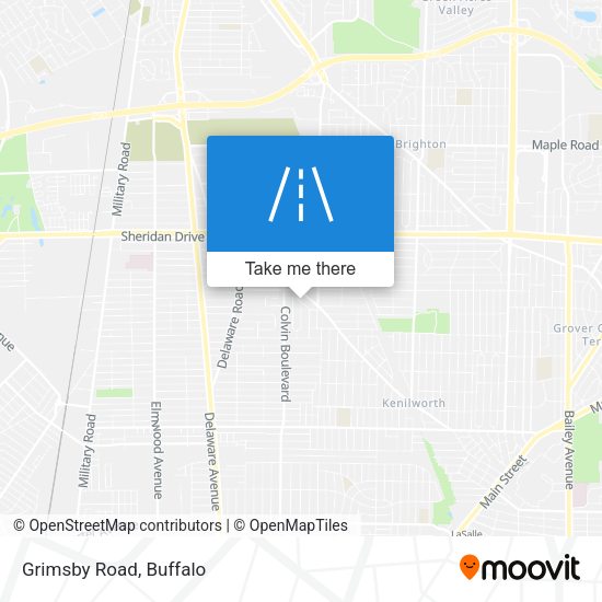 Mapa de Grimsby Road