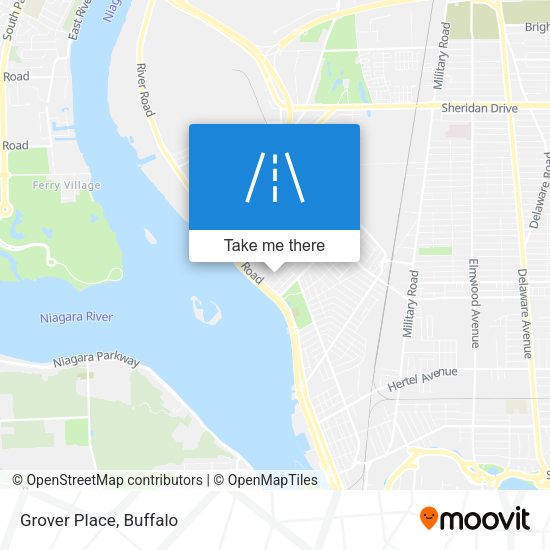 Mapa de Grover Place