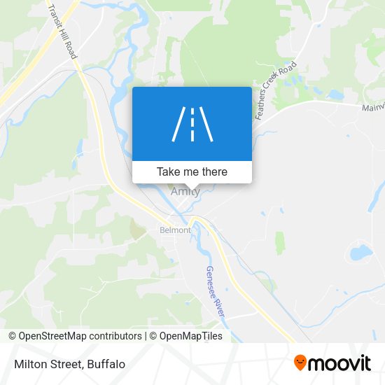 Mapa de Milton Street