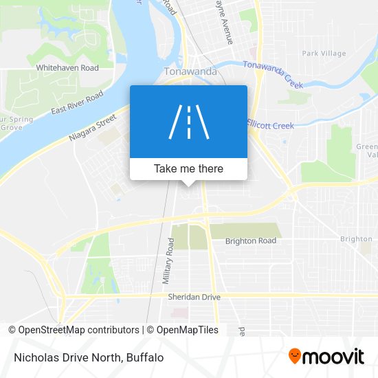 Mapa de Nicholas Drive North