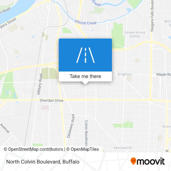 Mapa de North Colvin Boulevard