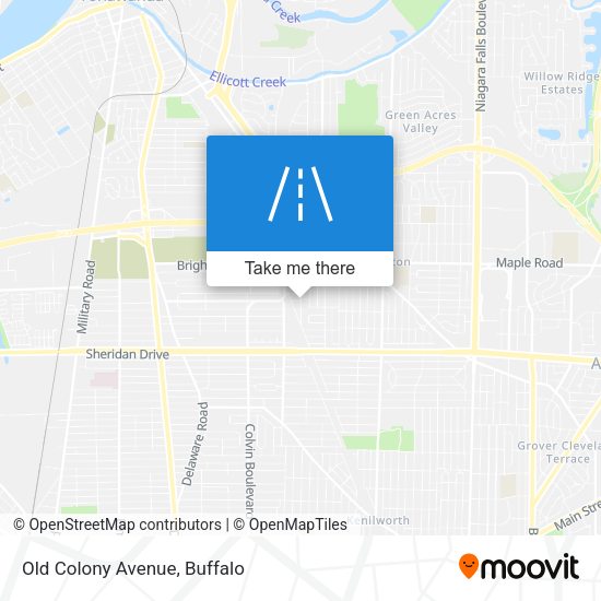 Mapa de Old Colony Avenue