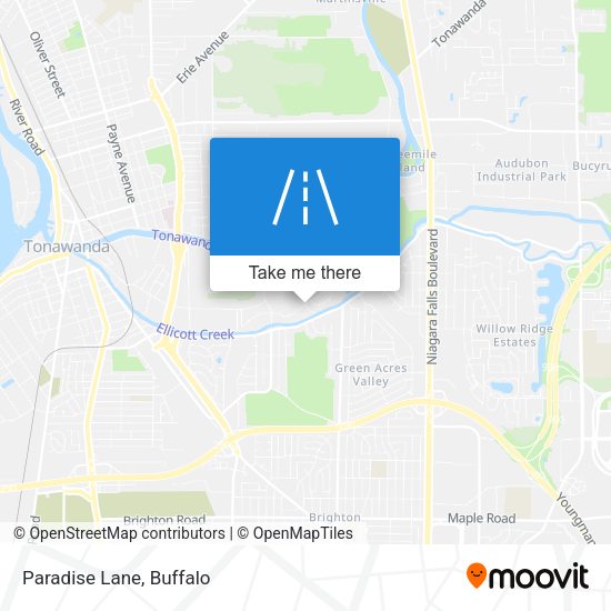Mapa de Paradise Lane