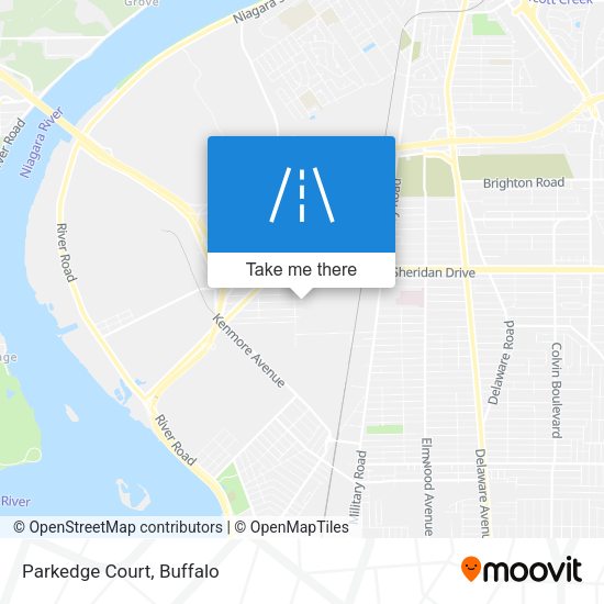 Mapa de Parkedge Court